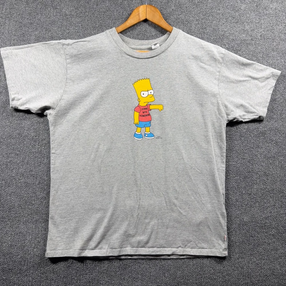 Levis x The‎ Simpsons Graphic Shirt Mens Medium Bart Simpson